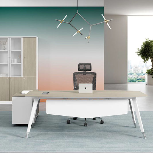 wood executive desk
modern white office furniture
mobile side cabinet
minimalistic executive desk
minimalist white office furniture
minimalist white office
minimalist office
minimalist aesthetic office
manger desk