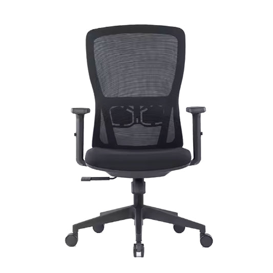 優質人體工學辦公椅電腦椅2D升降扶手高密度海綿坐墊靜音PU輪  Ergonomic Office Chair Computer Chair with 2D Adjustable Armrests